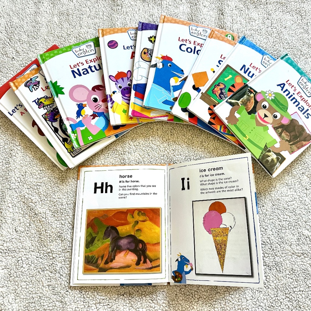 Baby Einstein Learning Library book set